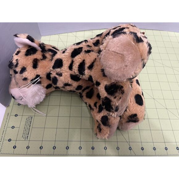 Adventure Planet Plush Leopard Cheetah Cub 10” Stuffed Animal Toy Realistic - Picture 6 of 12